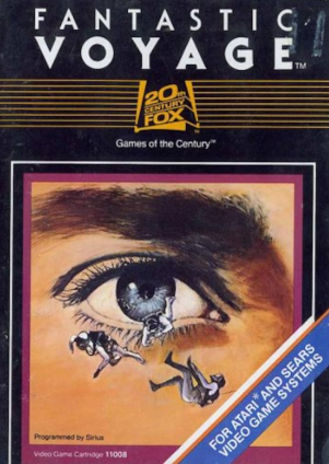 Pochette Fantastic Voyage version Atari 2600