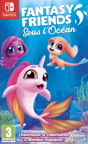 Pochette Fantasy Friends : Sous l'Océan version Switch