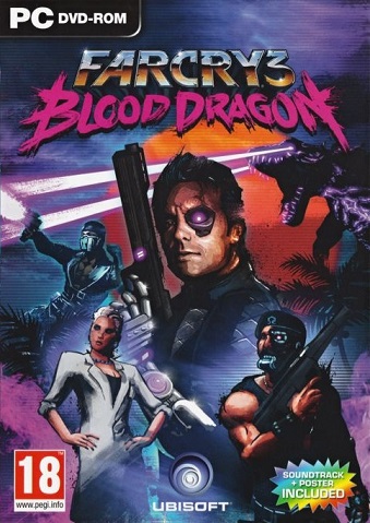Pochette Far Cry 3 Blood Dragon version PC Windows