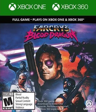 Pochette Far Cry 3 Blood Dragon version Xbox 360