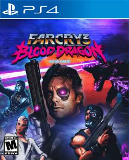 Pochette Far Cry 3 Blood Dragon version PlayStation 4