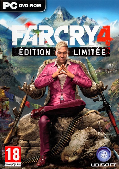 Pochette Far Cry 4 version PC Windows