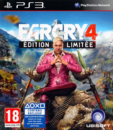 Pochette Far Cry 4 version PlayStation 3