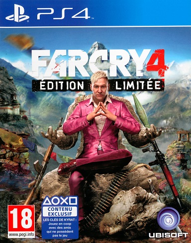 Pochette Far Cry 4 version PlayStation 4
