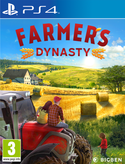 Pochette Farmer's Dynasty version PlayStation 4