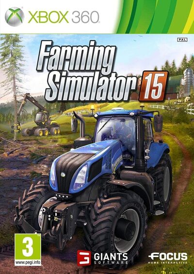 Pochette Farming Simulator 15 version Xbox 360