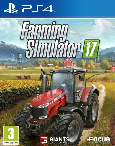 Pochette Farming Simulator 17 version PlayStation 4