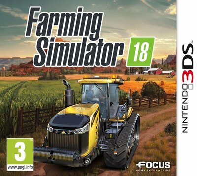 Pochette Farming Simulator 18 version 3DS