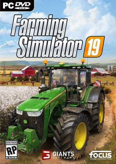Pochette Farming Simulator 19 version PC Windows