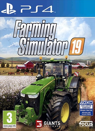 Pochette Farming Simulator 19 version PlayStation 4