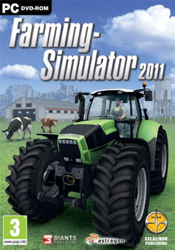 Pochette Farming Simulator 2011 version PC Windows