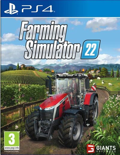 Pochette Farming Simulator 22 version PlayStation 4