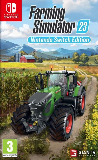Pochette Farming Simulator 23 version Switch