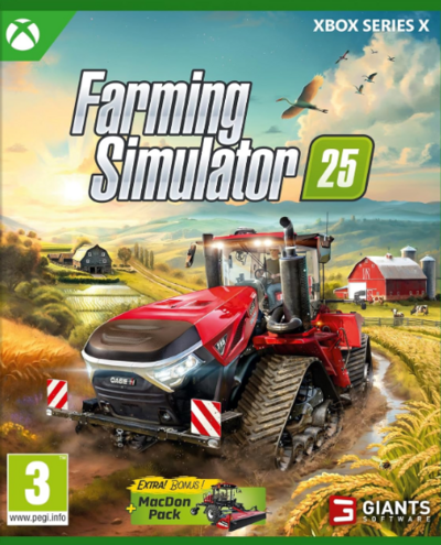 Pochette Farming Simulator 25 version Xbox Series X/S