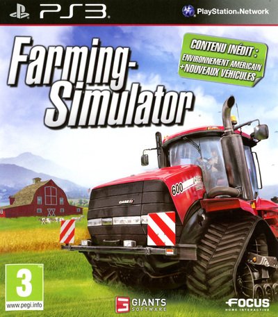 Pochette Farming Simulator version PlayStation 3