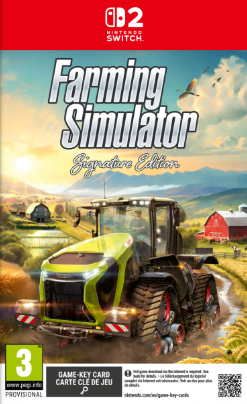 Pochette Farming Simulator Signature Edition version Switch 2