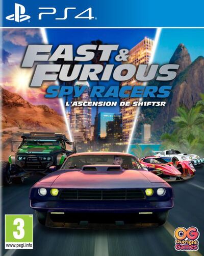 Pochette Fast & Furious : Spy Racers - L'ascension de SH1FT3R version PlayStation 4