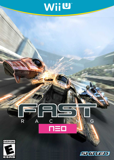 Pochette FAST Racing NEO version Wii U