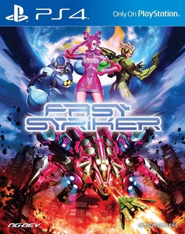 Pochette Fast Striker version PlayStation 4