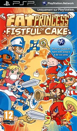 Pochette Fat Princess : Fistful of Cake version PSP