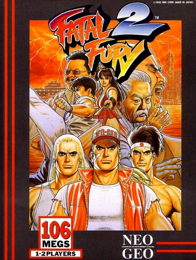 Pochette Fatal Fury 2 version Neo Geo