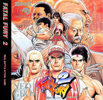 Pochette Fatal Fury 2 version Neo-Geo CD