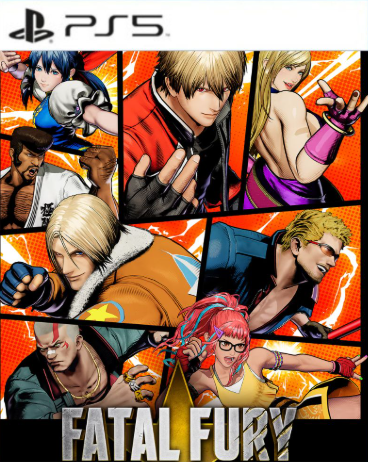 Pochette Fatal Fury : City of the Wolves version PlayStation 5