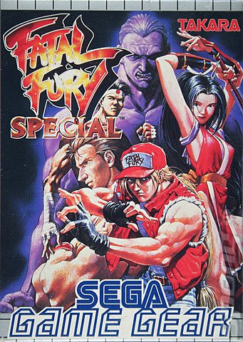 Pochette Fatal Fury Special version GameGear