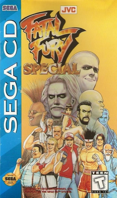 Pochette Fatal Fury Special version Mega-CD