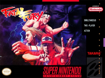 Pochette Fatal Fury version Wii