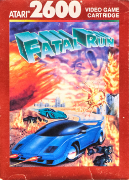 Pochette Fatal Run version Atari 2600