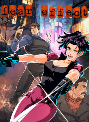 Pochette Fear Effect version PlayStation 5