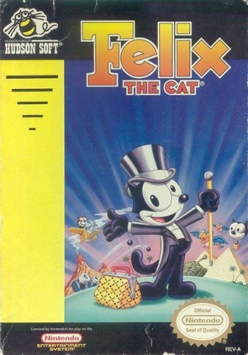Pochette Felix the Cat version NES