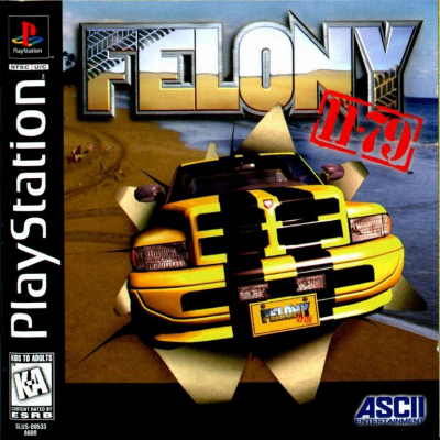 Pochette Felony 11-79 version PlayStation