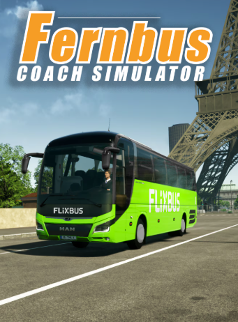 Pochette Fernbus Simulator version Xbox Series X/S