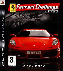 Pochette Ferrari Challenge version PlayStation 3