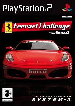 Pochette Ferrari Challenge version PlayStation 2