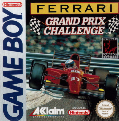 Pochette Ferrari Grand Prix Challenge version GameBoy/Color
