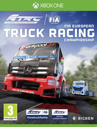 Pochette FIA European Truck Racing Championship version Xbox One