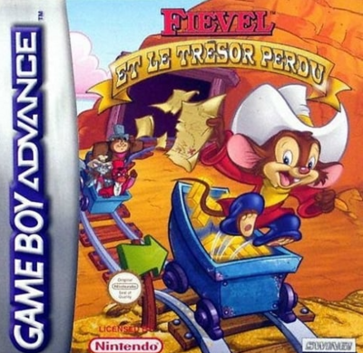 Pochette Fievel et le Trésor Perdu version GameBoy Advance