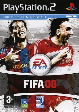 Pochette FIFA 08 version PlayStation 2