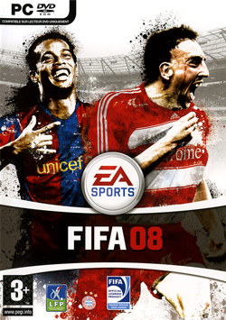 Pochette FIFA 08 version PC Windows