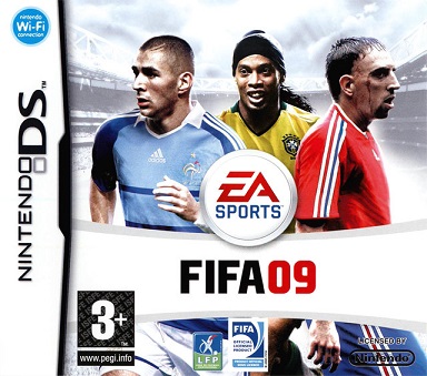 Pochette FIFA 09 version DS