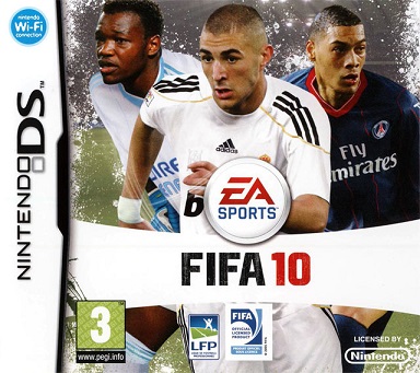Pochette FIFA 10 version DS