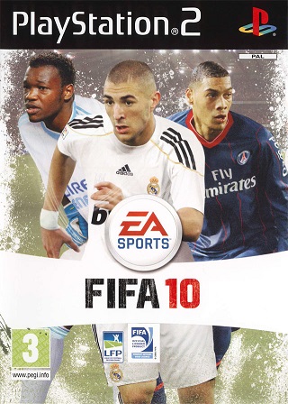 Pochette FIFA 10 version PlayStation 2