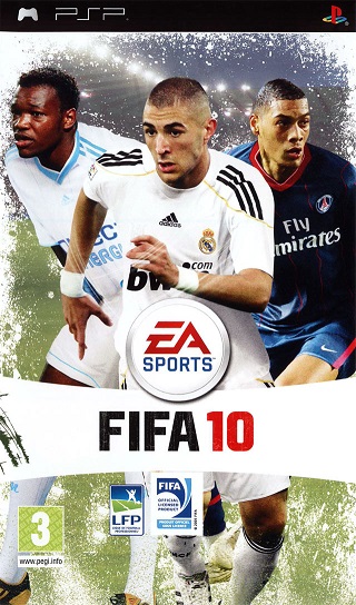 Pochette FIFA 10 version PSP
