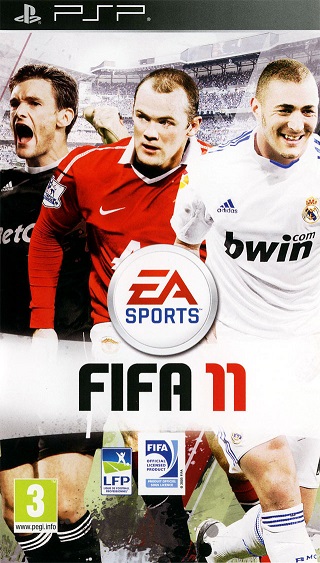 Pochette FIFA 11 version PSP