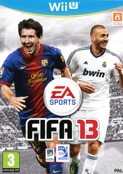 Pochette FIFA 13 version Wii U