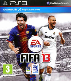 Pochette FIFA 13 version PlayStation 3