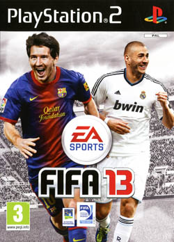 Pochette FIFA 13 version PlayStation 2